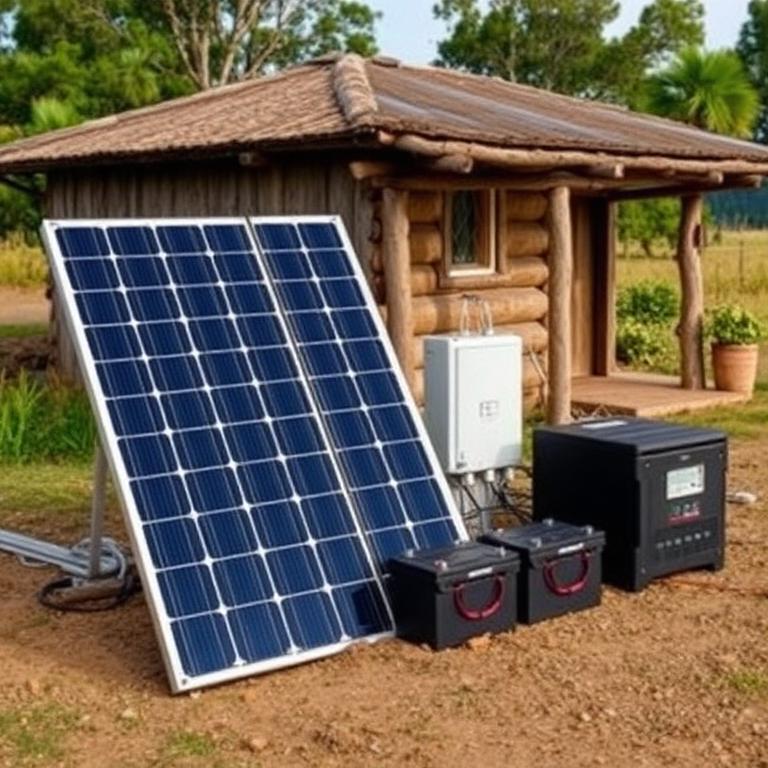 Off-grid solar system