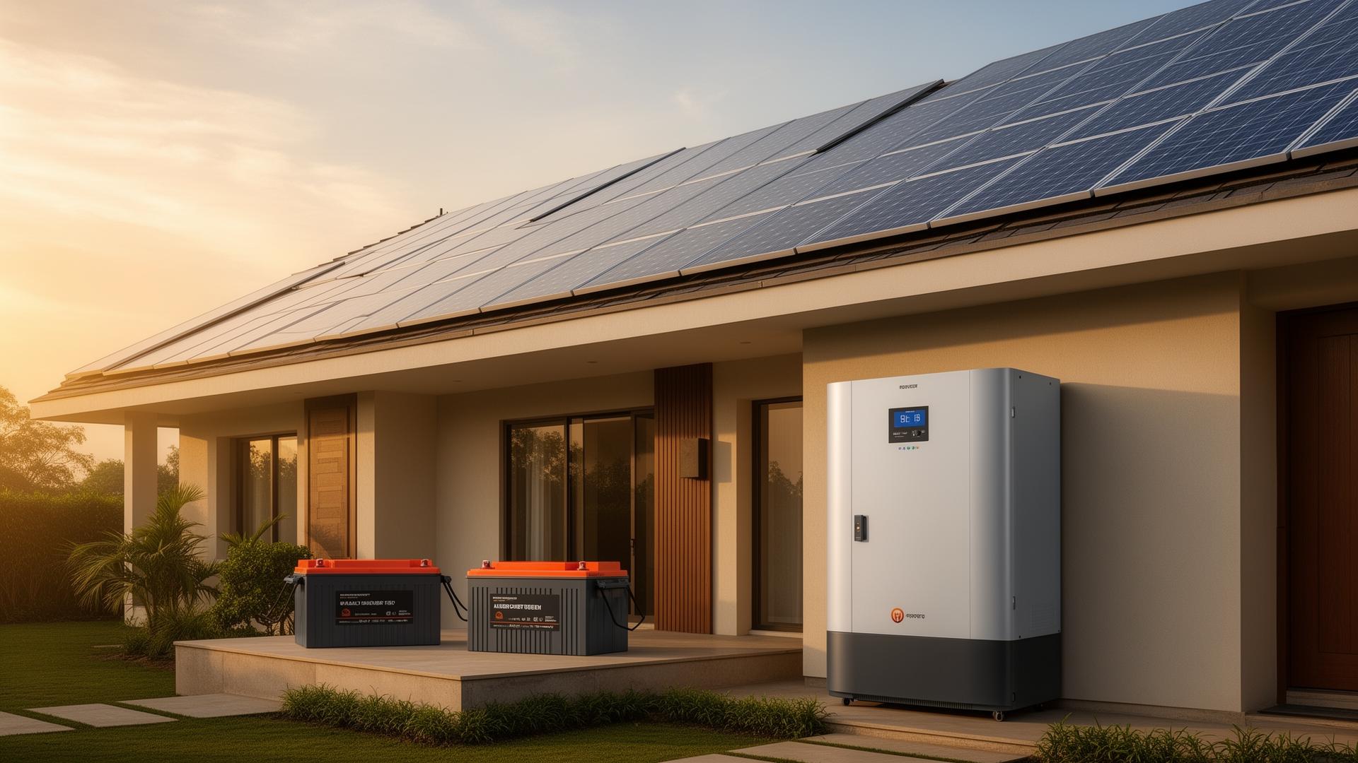 Complete home power lineup — inverters, batteries and solar panels