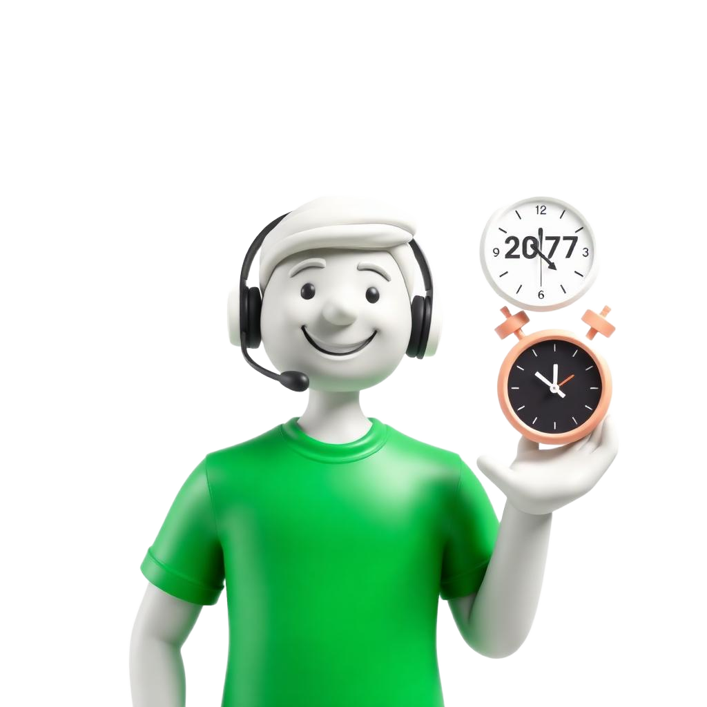 Round-the-clock assistance